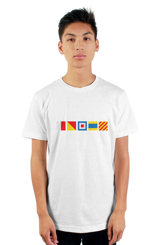 "HOWDY" Nautical Flag T-Shirt