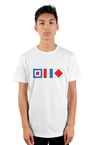 "WTF" Nautical Flag T-Shirt