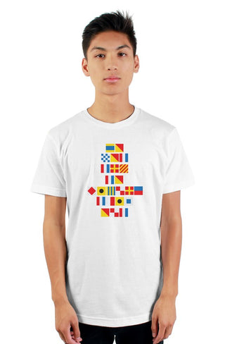 "DO NOT TRY TO FIGURE THIS OUT" Nautical Flag T-Shirt