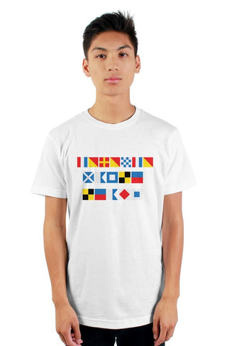 "TORONTO MAPLE LEAFS" Nautical Flag T-Shirt