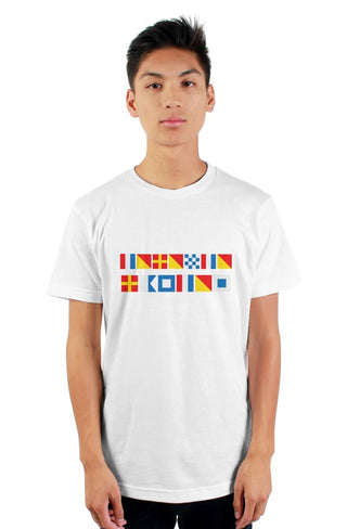 "TORONTO RAPTORS" Nautical Flag T-Shirt
