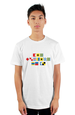 "BIG FUCKING DEAL" Nautical Flag T-Shirt