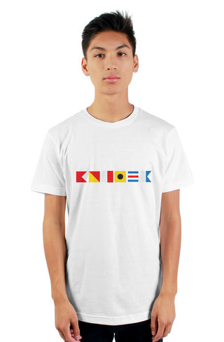 "BOHICA" Nautical Flag T-Shirt