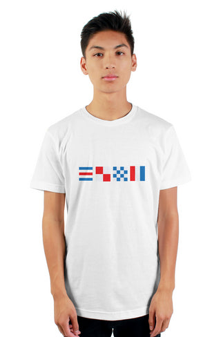 "CUNT" Nautical Flag T-Shirt
