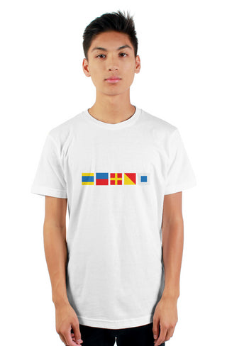 "DEROS" Nautical Flag T-Shirt