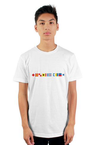 "FRUITCAKES" Nautical Flag T-Shirt