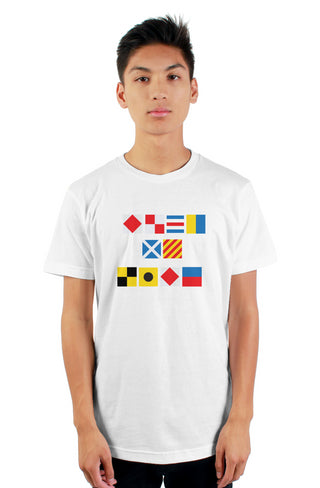 "FUCK MY LIFE" Nautical Flag T-Shirt