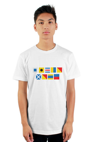 "SICKO MODE" Nautical Flag T-Shirt